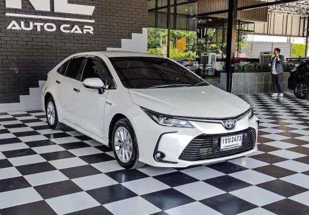 2020 Toyota COROLLA 1.8 Hybrid มือเดียวออกห้าง ไมล์แท้ รถสวยเดิมๆ ฟรีดาวน์ ออกรถ 0 บาท 