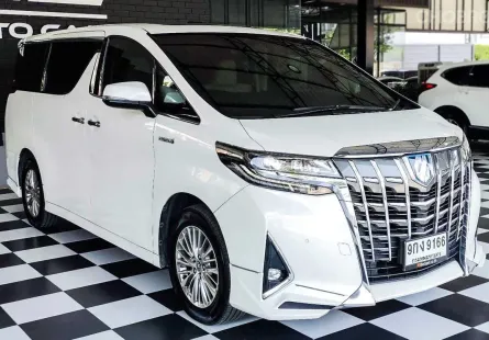 2019 Toyota ALPHARD 2.5 HYBRID MPV รถมือเดียวออกห้าง ไมล์แท้ รถเข้าศูนย์ตลอด 