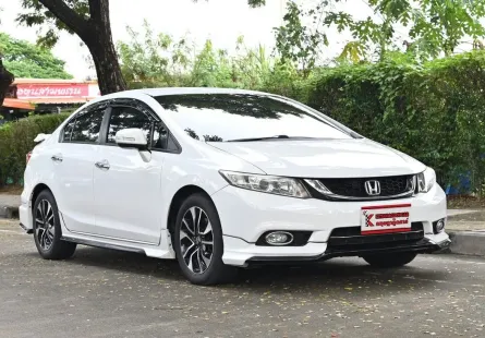 Honda Civic 1.8 FB ES i-VTEC 2015 รถบ้านมือเดียว ชุดแต่งรอบคัน ใช้งานน้อยฟรีดาวน์ได้