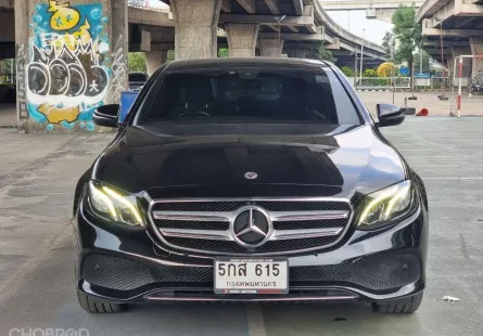 2018 Mercedes-Benz E300e 2.0 e Avantgarde รถเก๋ง 4 ประตู ดาวน์ 0%