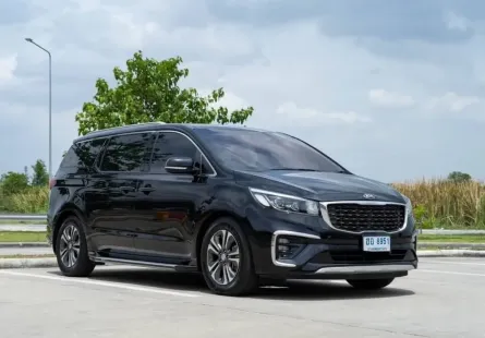 KIA GRAND #CARNIVAL 2.2 SXL CRDI TOP MNC ปี 2019 สีดำ