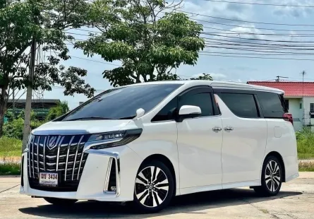 2019 Toyota ALPHARD 2.5 รถตู้/MPV รถบ้านมือเดียว ไมล์น้อย 