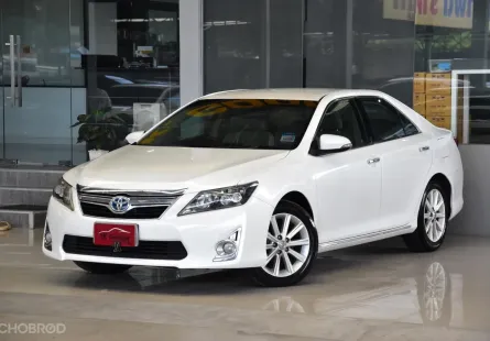 Toyota CAMRY 2.5 Hybrid Premium ปี 2012 รถบ้านมือเดียว เปลี่ยนแบตที่ศูนย์มาแล้ว เข้าศูนย์ตลอด ฟรีดาว