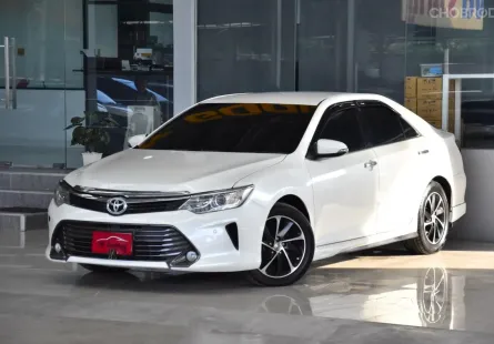 Toyota CAMRY 2.0 G Extremo ปี 2017 ไมล์แท้ 8*,*** โล รถบ้านแท้ๆ ไม่เคยติดแก๊สแน่นอน ออกรถ0บาท