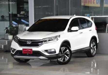 Honda CR-V 2.4 EL ปี 2015 รถบ้านมือเดียว ใช้น้อยมากเข้าศูนย์ตลอด ไม่เคยติดแก๊ส สวยเดิม ออกรถ0บาท