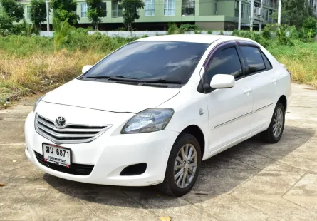 2012 Toyota VIOS 1.5 E LPG รถเก๋ง 4 ประตู ดาวน์ 0%