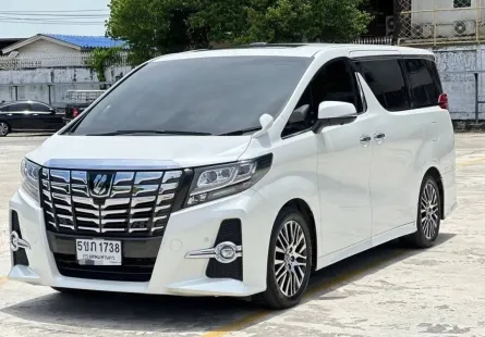 ขาย รถมือสอง 2015 Toyota ALPHARD 2.5 รถตู้/MPV 