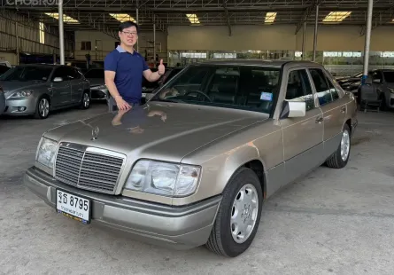 ขายรถ Benz E220 W124 2.2i ปี 1995 สีน้ำตาล