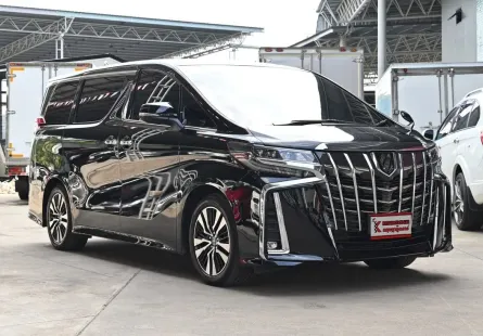 Toyota Alphard 2.5 S C-Package 2022 รถบ้านมือเดียวไมล์เพียง 3 หมื่นกว่าโล ตัวท๊อปออปชั่นครบ