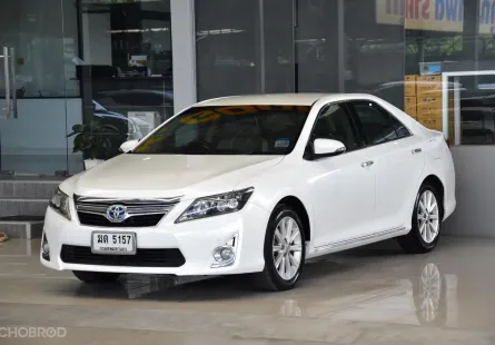 2012 Toyota CAMRY 2.4 HV Premium รถเก๋ง 4 ประตู ออกรถฟรีดาวน์