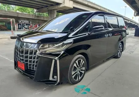 2019 Toyota ALPHARD 2.5 รถตู้/MPV รถสภาพดี มีประกัน ไมล์น้อย 