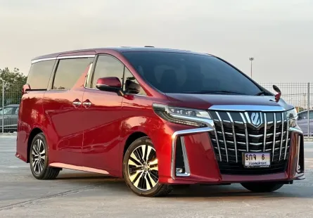 2019 Toyota ALPHARD 2.5 รถตู้/MPV รถบ้านมือเดียว ไมล์น้อย ประวัติศูนย์ 