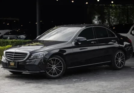 2019 Mercedes-Benz C220 2.0 d Exclusive รถเก๋ง 4 ประตู ออกรถง่าย รถสวย ไมล์แท้ 