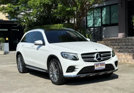 2017 BENZ GLC 250D AMG รถออกศูนย์ BENZTHAILAND รถวิ่งน้อย ประวัติSERVICEครบ รถไม่เคยมีอุบัติเหตุครับ