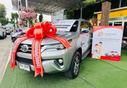 2018 Toyota Fortuner 2.8 V 4WD ฟรีดาวน์ ไม่ต้องใช้เงินออกรถ SUV 