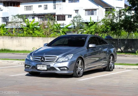 ขายรถ MERCEDES-BENZ E250 2.2L CDI COUPE ดีเซล ปี 2011จด2012