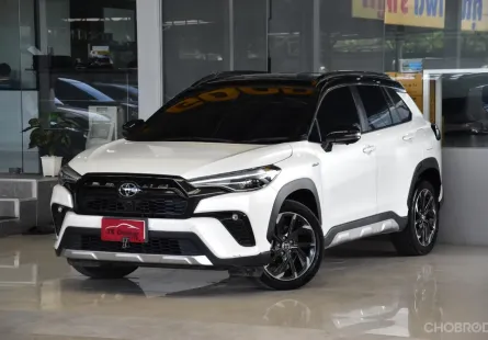 สภาพเทียบป้ายแดง วิ่งน้อย 2022 Toyota Corolla Cross GR Sport SUV เจ้าของขายเอง