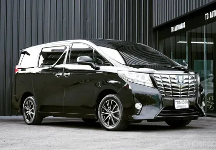 2017 Toyota ALPHARD 2.5 HYBRID E-Four รถตู้/MPV รถบ้านมือเดียว