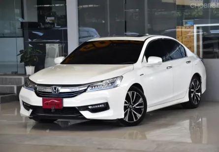 สวยที่สุดในตลาด 2019 Honda ACCORD 2.0 Hybrid รถเก๋ง 4 ประตู รถบ้านมือเดียว