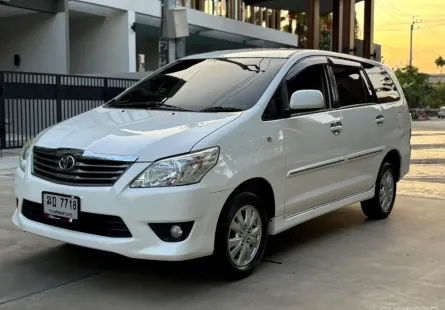 TOYOTA INNOVA 2.0 G ปี 2012 (รถบ้านมือเดียว)