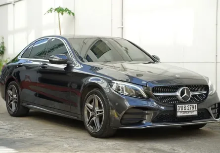 2020 Mercedes-Benz C300e 2.0 e AMG Dynamic รถเก๋ง 4 ประตู รถสวย ไมล์แท้ มือเดียวป้ายแดง 