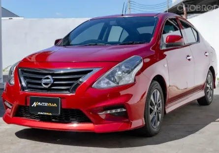 2018 Nissan Almera 1.2 ES คันนี้รถสวยสภาพเหมือนรถใหม่  สีแดงยอดฮิตสวยมาก คันนี้ผ่อนเบาๆสบายๆ