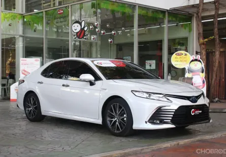 ขายรถ TOYOTA CAMRY 2.5 HEV Premium Luxury AUTO ขาว 2023