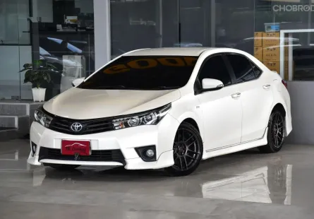 2016 Toyota COROLLA 1.8 ESPORT รถเก๋ง 4 ประตู ดาวน์ 0%