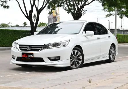 Honda Accord 2.4 EL 2015 รถบ้านมือเดียวใช้งานน้อย ชุดแต่งศูนย์รอบคัน ซื้อสดฟรีแวทได้