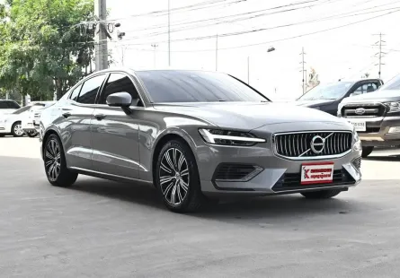 Volvo S60 2.0 Recharge T8 AWD 2021 รถบ้านเช็คศูนย์ตลอดยังมีประกันแบตเตอรี่ 8 ปี 1.5 แสนกิโลเมตร