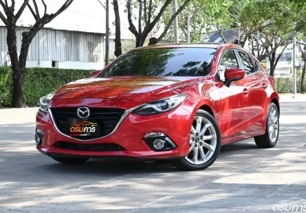 Mazda 3 2.0 SP Sports 2014 รถบ้านมือเดียวใช้งานน้อย เช็คศูนย์ตลอด เครดิตดีฟรีดาวน์