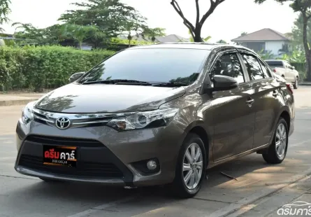 Toyota Vios 1.5 G 2014 รถบ้านมือเดียวเจ้าของเดิมใช้งานคนเดียว เครดิตดีฟรีดาวน์ได้