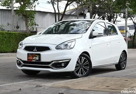 Mitsubishi Mirage 1.2  GLS LTD 2018 รถบ้านมือเดียว  ตัวไมเนอร์เชนจ์ไฟหน้าใหม่ เครดิตดีฟรีดาวน์ได้