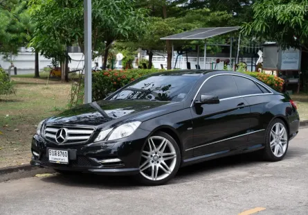 2012 Mercedes-Benz E250 1.8 AMG Dynamic รถเก๋ง 2 ประตู ออกรถง่าย รถสวย ไมล์น้อย 