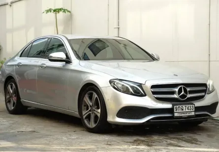 2019 Mercedes-Benz E220 2.0 d Sport รถเก๋ง 4 ประตู เจ้าของขายเอง รถสวย ไมล์แท้ มีวารันตี 2 ปีื