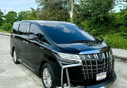 2021 Toyota ALPHARD 2.5 SRC HYBRID E-Four รถตู้/MPV รถสวย ไมล์น้อย  