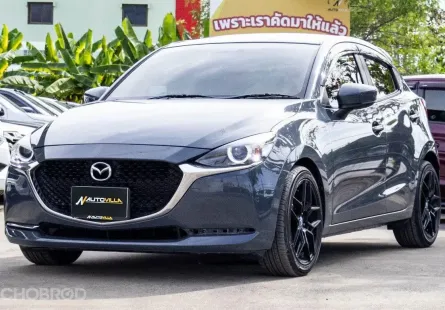 2021 Mazda 2 1.3 S Leather Sports รถสวยสภาพพร้อมใช้งาน ไม่แตกต่างจากป้ายแดงเลย