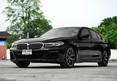 New !! BMW 530e Msport G30 LCI ปี 2021 ไมล์นางฟ้า 40,xxx เท่านั้น วารันตี  5 ปี