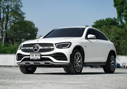 Benz GLC300e Coupe AMG Facelift ปี 2020 รถมือเดียวป้ายแดง เลขไมล์นางฟ้า 45,000 กม