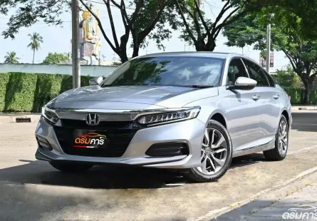 Honda Accord 1.5 TURBO EL 2020 รถมือเดียว ตัว G10 เจ้าของเดิมเช็คศูนย์ตลอดทุกระยะ ฟรีดาวน์ได้