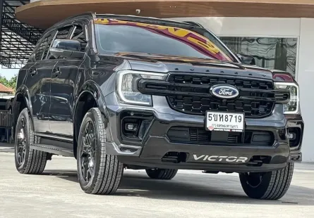 2023 FORD EVEREST, 2.0 TURBO SPORT Plus แพ็คเกจออฟชั่นเพิ่มจากโรงงาน สีเทา เครื่องดีเซล 