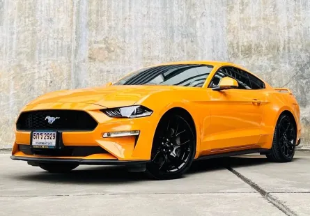 2019 Ford Mustang 2.3 EcoBoost รถเก๋ง 2 ประตู รถสวย ไมล์น้อย มือเดียวป้ายแดง 