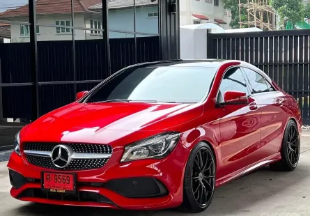 2017 Mercedes-Benz CLA250 AMG 2.0 Dynamic รถเก๋ง 4 ประตู รถบ้านแท้ ไมล์น้อย เจ้าของขายเอง 