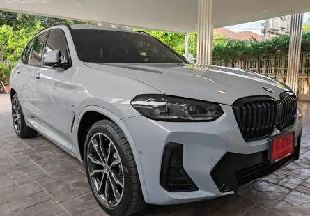 2023 BMW X3 2.0 xDrive20d SUV รถสภาพดี มีประกัน ไมล์แท้ มือเดียวป้ายแดง  มีวารันตียาวๆ 