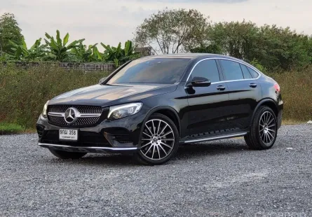 MERCEDES-BENZ GLC250 Coupe 4MATIC AMG Plus (W253) 9G ปี 2018 มือแรก อ๊อฟชั่นจัดเต็มชุดใหญ่