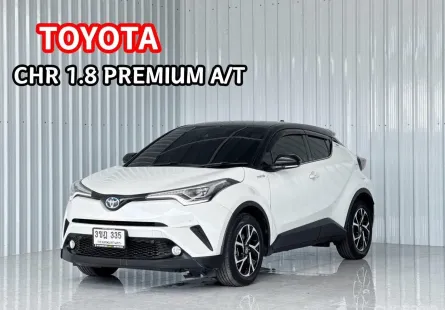  รถมือเดียว Toyota C-HR 1.8 Premium Safety Hybrid รถเก๋ง 5 ประตู 