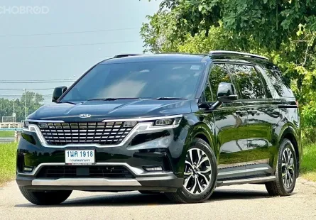 2021 Kia Carnival 2.2 Carnival SXL รถตู้/MPV มือเดียว สีเดิมโรงงานทั้งคัน วารันตรีเหลือ 2 ปี