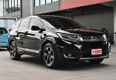 Honda CR-V 2.4 EL 4WD 2018 รถบ้านมือเดียว ตัวท๊อป ขับ 4 เบาะ 3 แถว ชุดแต่งศูนย์รอบคัน 