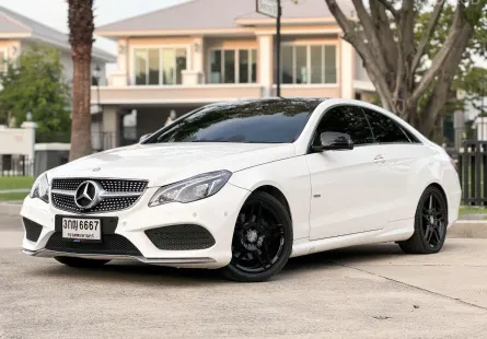 2014 Mercedes-Benz E200 2.0 AMG Dynamic รถเก๋ง 2 ประตู 