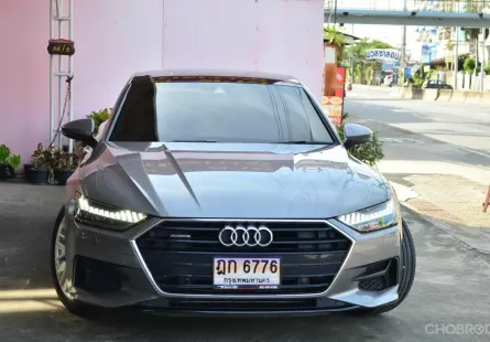 2020 Audi A7 2.0 45 TFSI quattro 4WD รถบ้านมือเดียว รถสีเดิมทั้งคัน เครดิตดีฟรีดาวน์ได้เลย